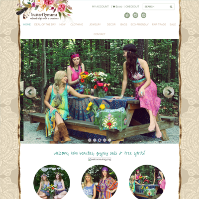 Butterflymama Website Design | Apex, NC
