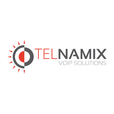 Telnamix VoIP Solutions Logo Design
