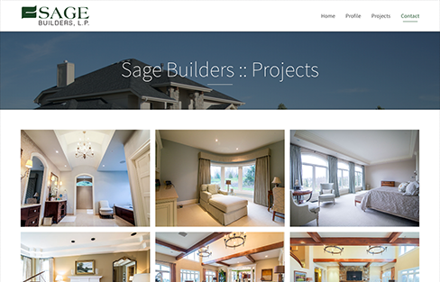 Sage Builders Website Design Thumbnail 1